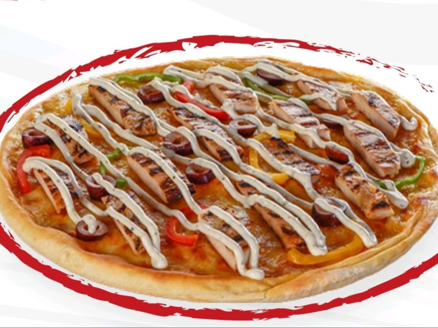 Premium Chicken Ranch Pizza