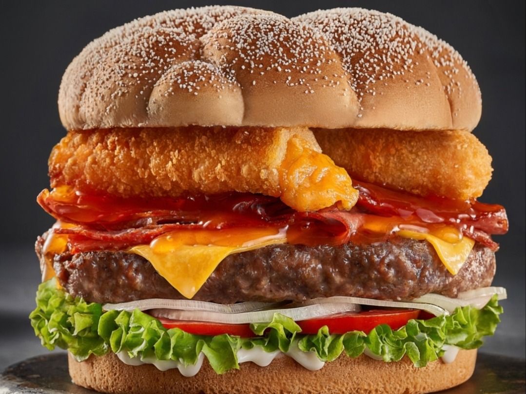 Spicy FIRE N'CHEESE BURGER