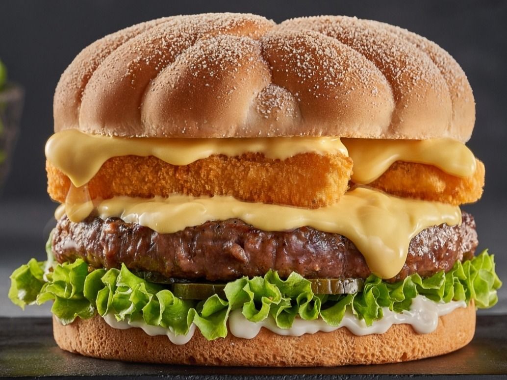 CHEESE OVERLOAD BURGER