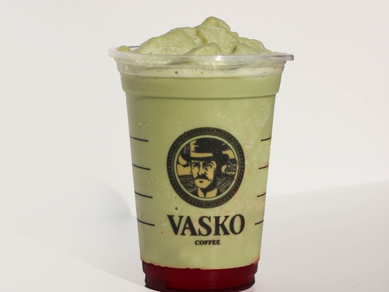 Berries Matcha Frappe