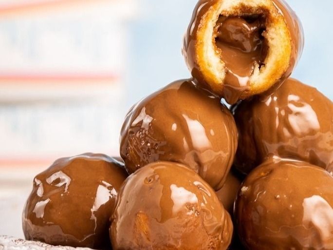 Lokmatos Stuffed Cream Chocolate