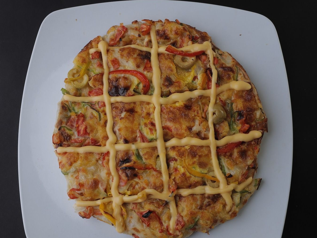 Super Crunchy Oriental Pizza