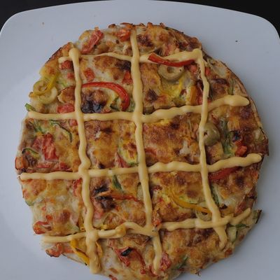 Super Crunchy Oriental Pizza