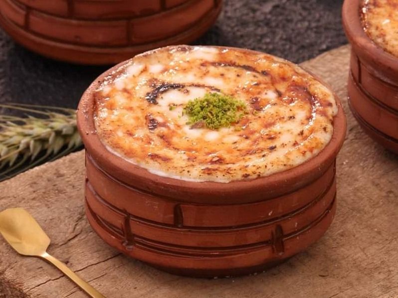 Umm Ali with nuts casserole