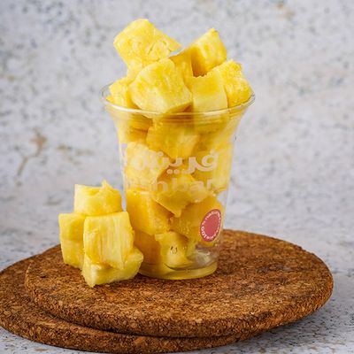 pineapple pieces cup