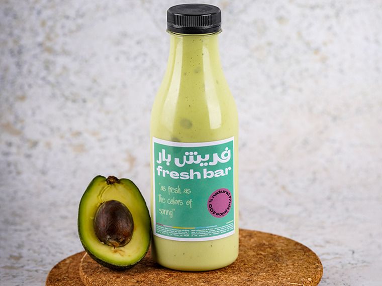Avocado With Honey Juice