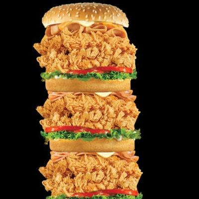 Triple Turkey Chicken Sandwich