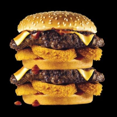 Double Western BBQ Burger