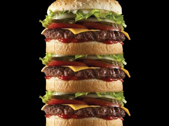 Triple Beef Burger