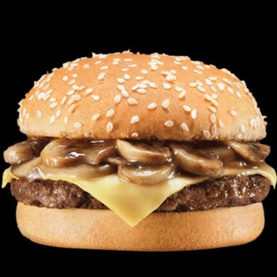 Mushroom Beef Burger