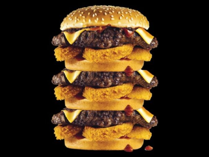 Triple Western BBQ Burger