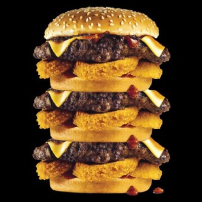 Triple Western BBQ Burger