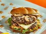 Mushroom Smash Burger