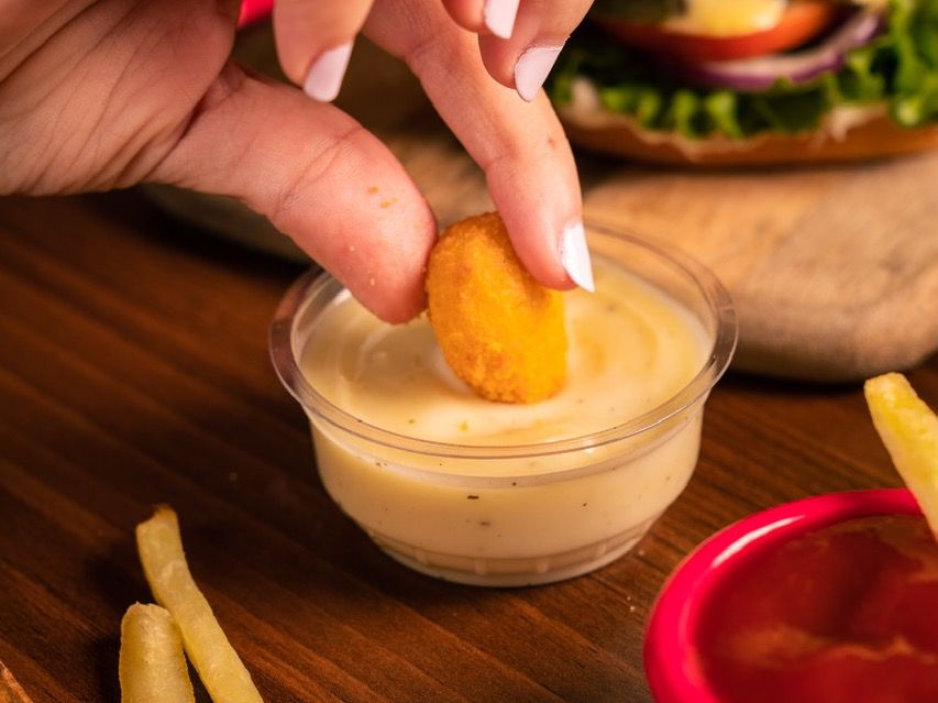 8 Small Pieces Cheddar Jalapeño Bites