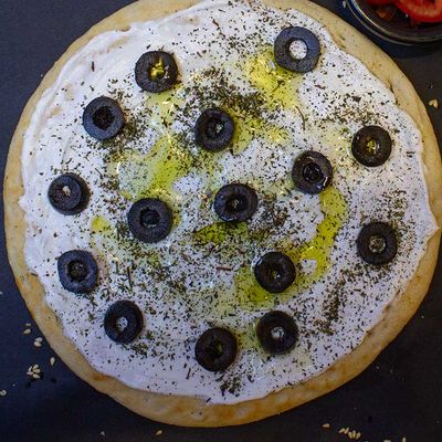 Manoucheh Labneh And Olive