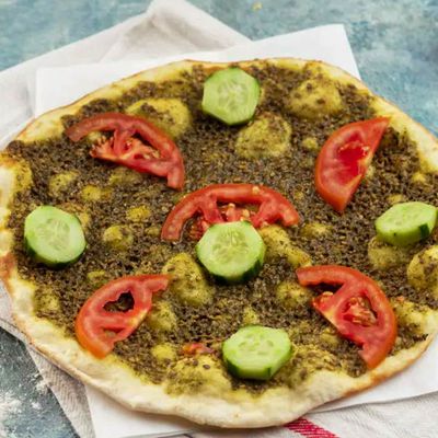 Zaatar And Vegetables