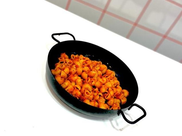Pasta with tomato sauce