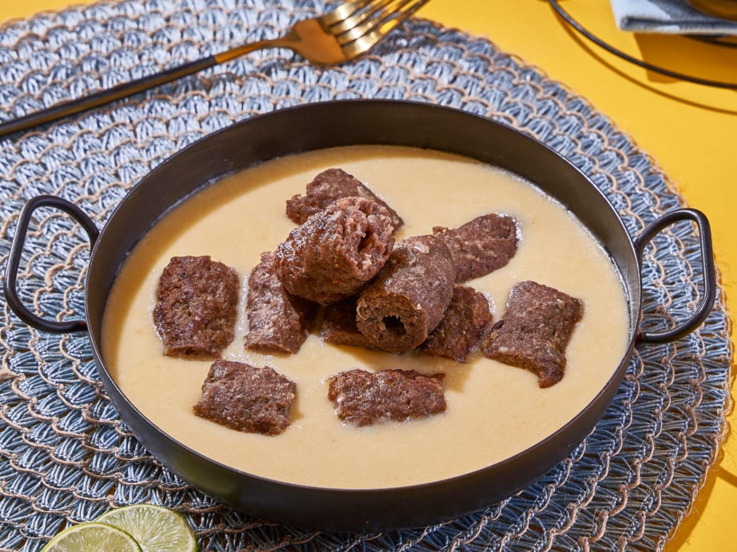 Cheese Grilled Kofta Pan