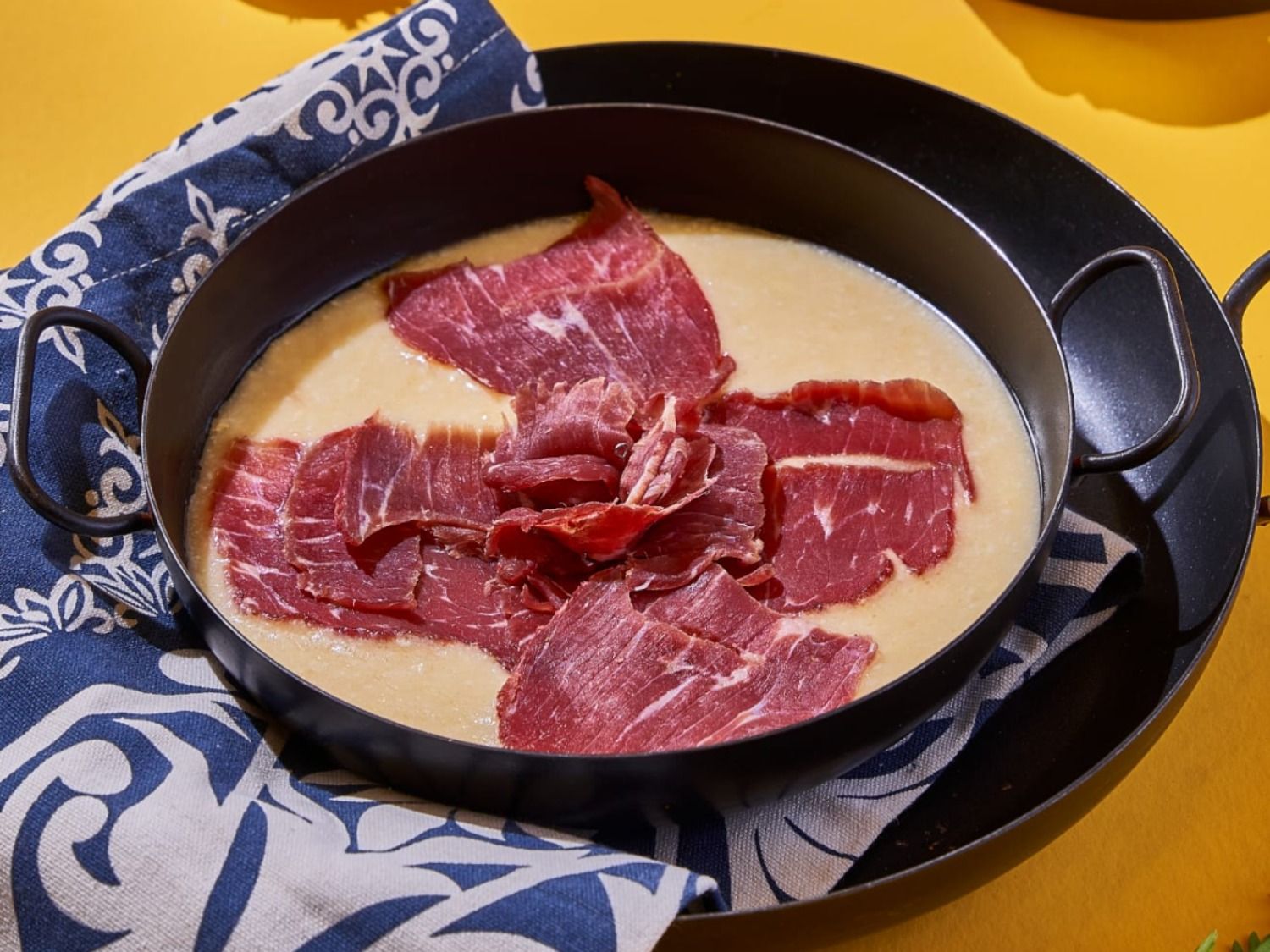Cheese Pastrami Pan