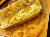 Banana Sandwich With Cow Cream And Bee Honey