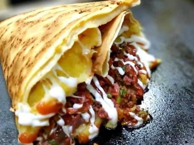 Mix Meat Crepe