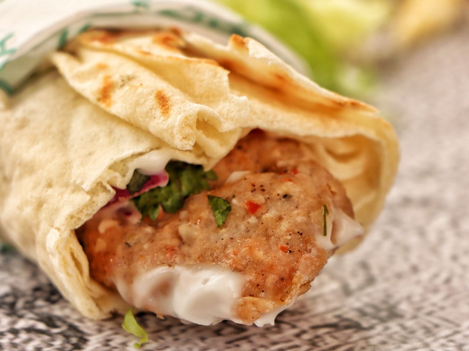 Turkish chicken kofta