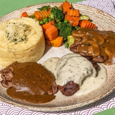 Fillet Three Sauces