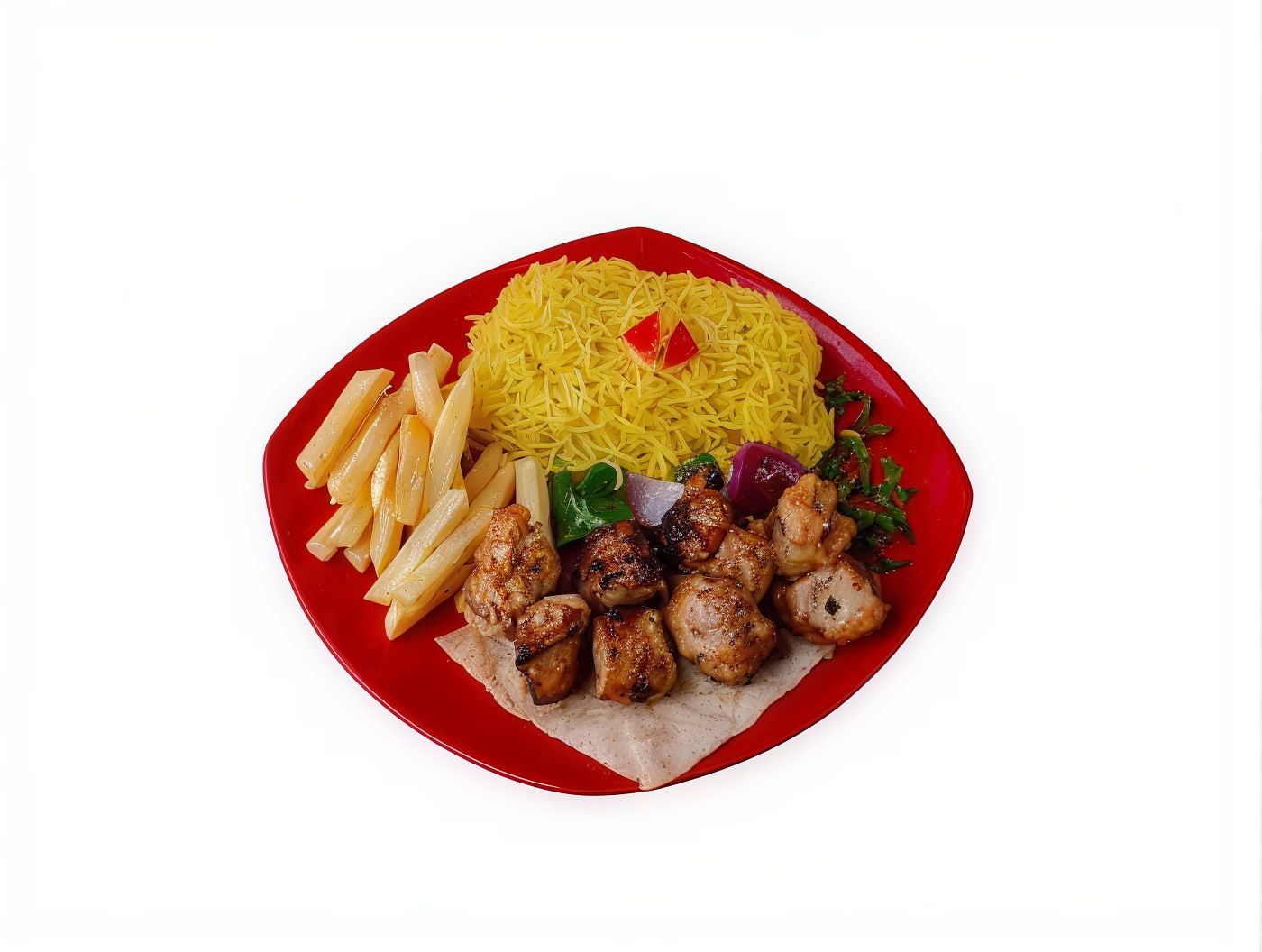 Shish Tawook Meal 6 Pieces