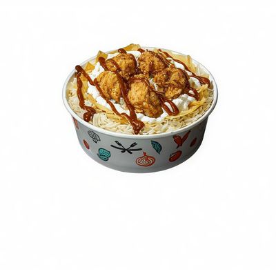 Crispy Chicken Fatteh