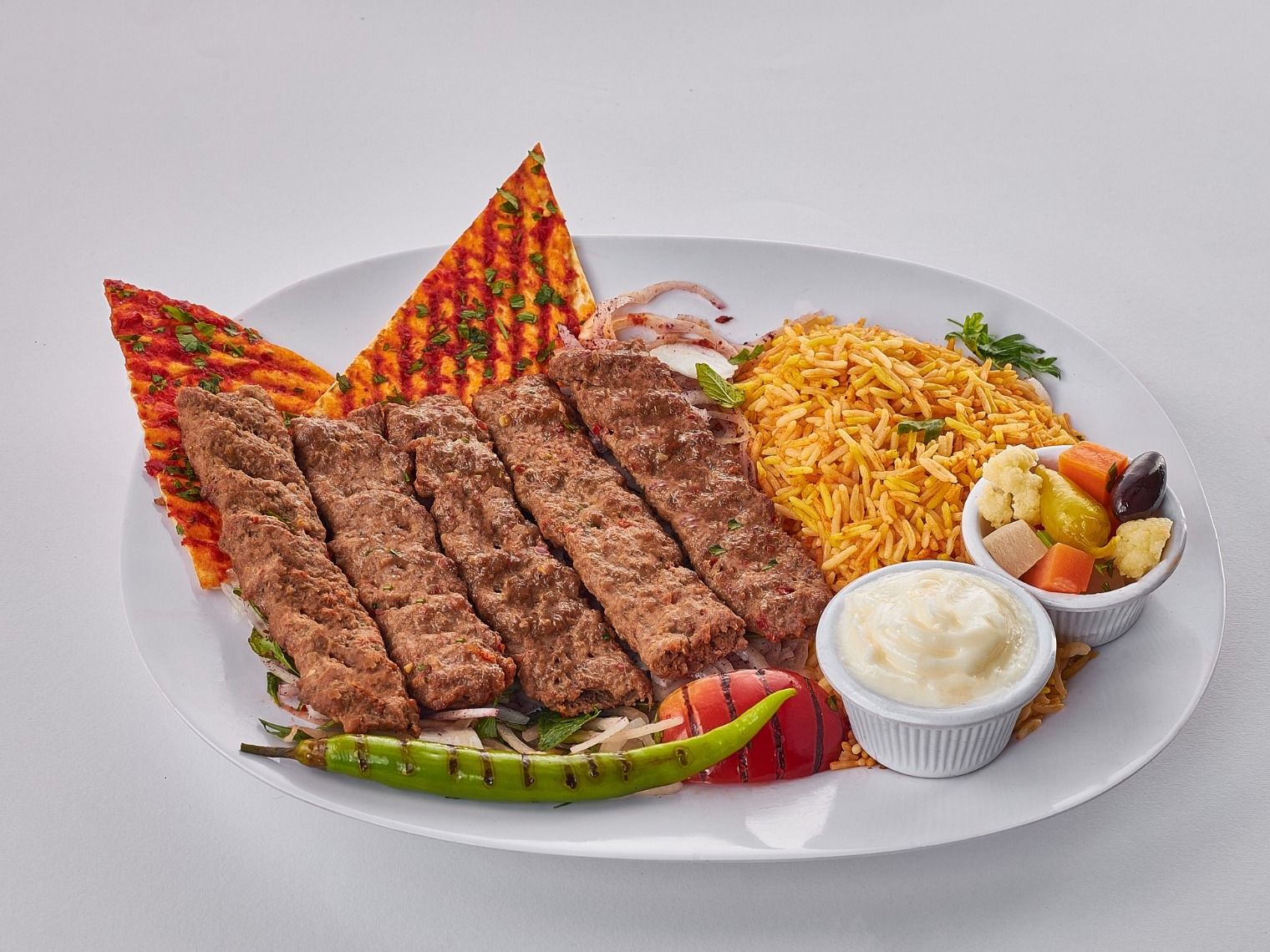 Hot Kebab Meal
