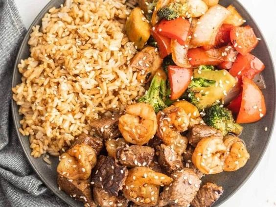 Shrimp Teppanyaki - Medium