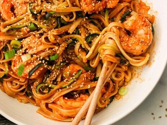 Sweet Spicy Shrimp Noodles - Medium