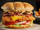 Chicken burger sandwich