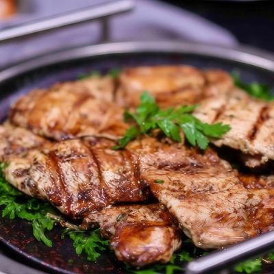 شريحة لحم مشوية