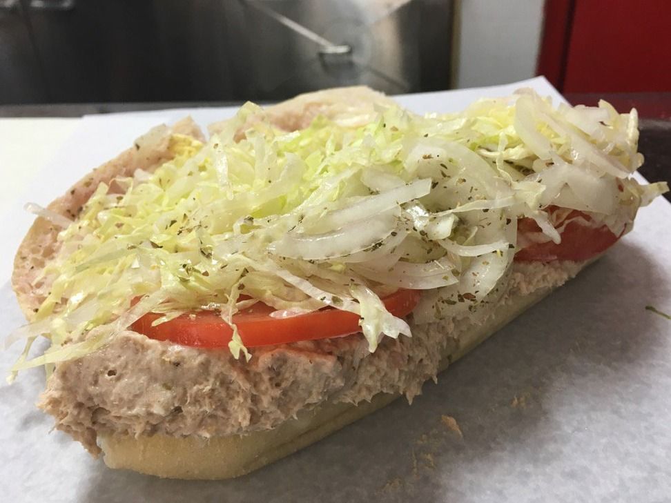 tuna salad sandwich