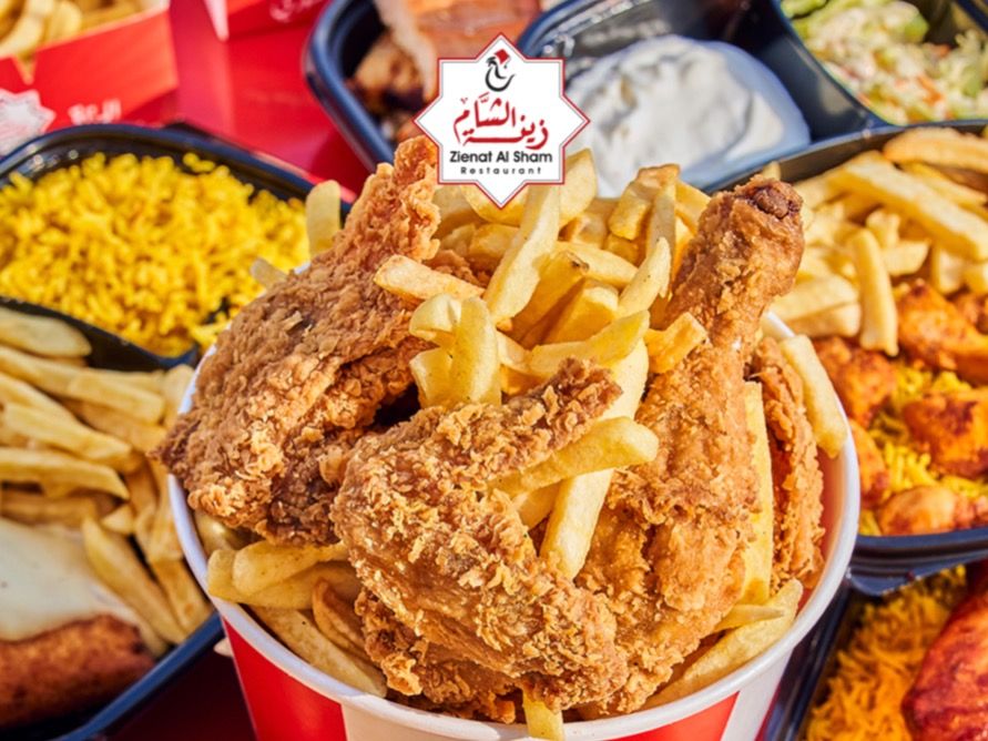 Half Crispy Broasted Chicken meal