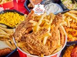 Half Crispy Broasted Chicken meal