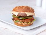 Fried Mashed Potato Cheese Burger