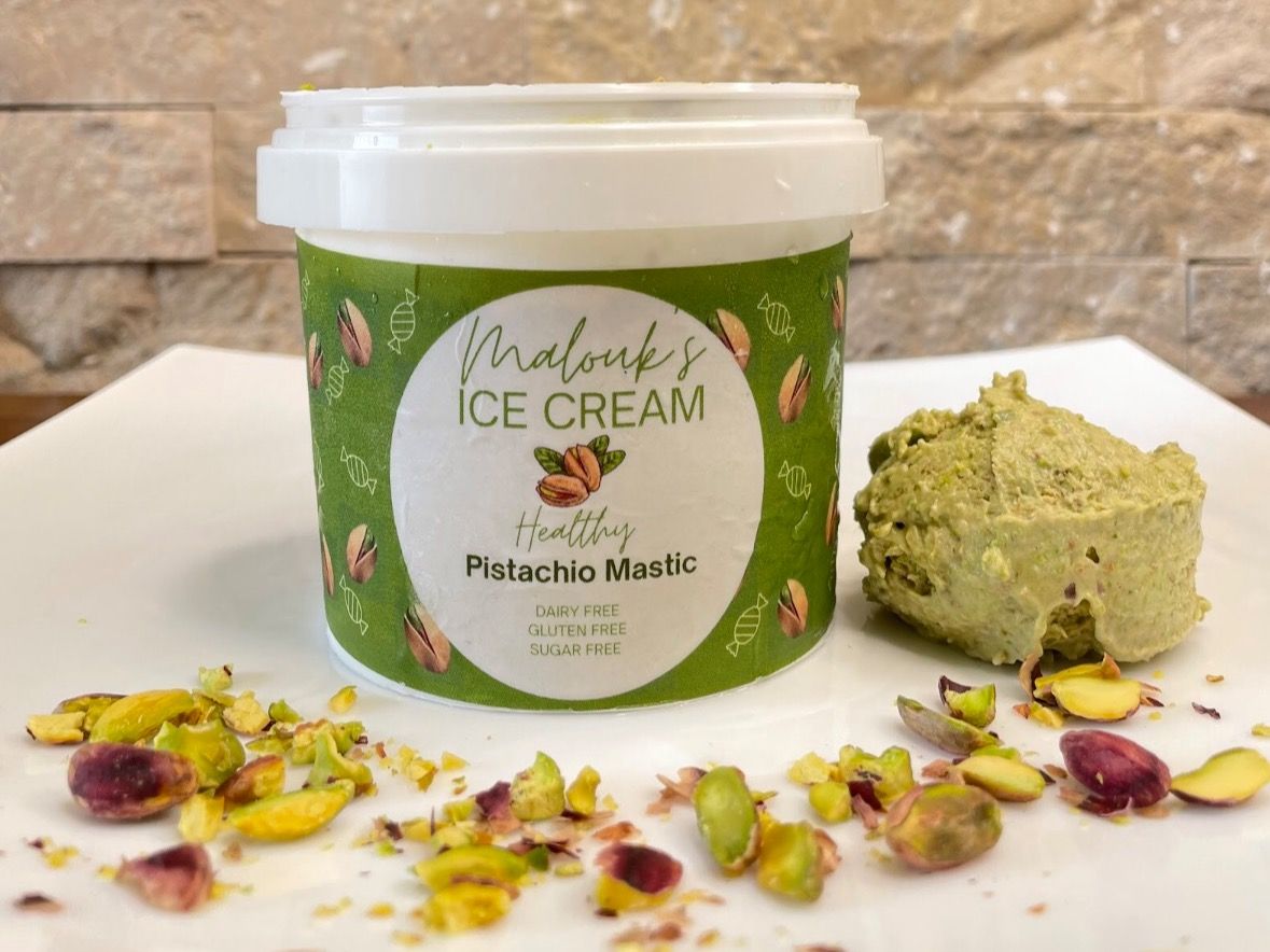 Pistachio Mastic ICE CREAM