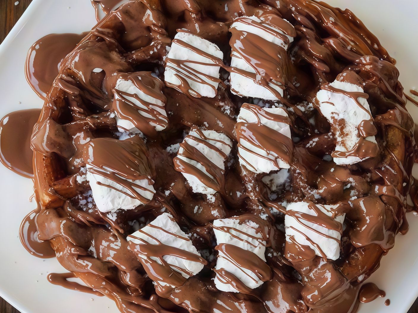 Nutella Marshmallow Casserole