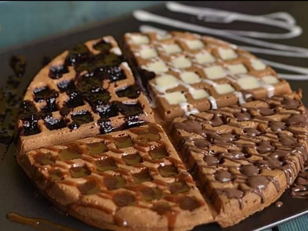 Mix Sauce Waffle