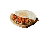 Baladi Foul With Spicy Salsa Sandwich