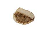 Baladi Foul Sandwich With Flaxseed Oil