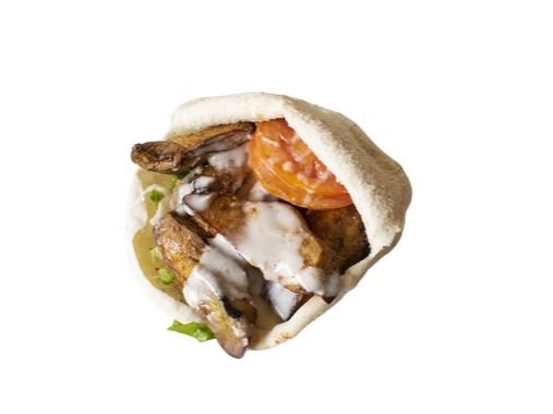 Taameya Sandwich With Potatoes And Eggplant