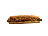 Grilled Oriental Sausage Sandwich