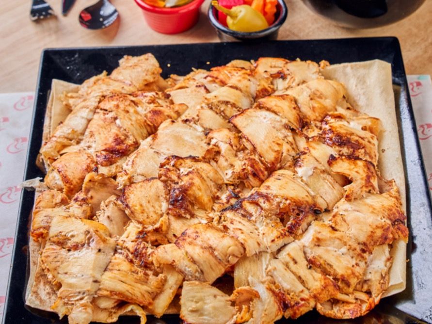 Half kilo of chicken shawarma meal