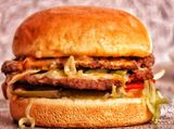 Mayo Ketchup Burger Double