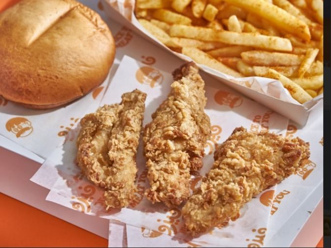 3 Strips Pieces Meal