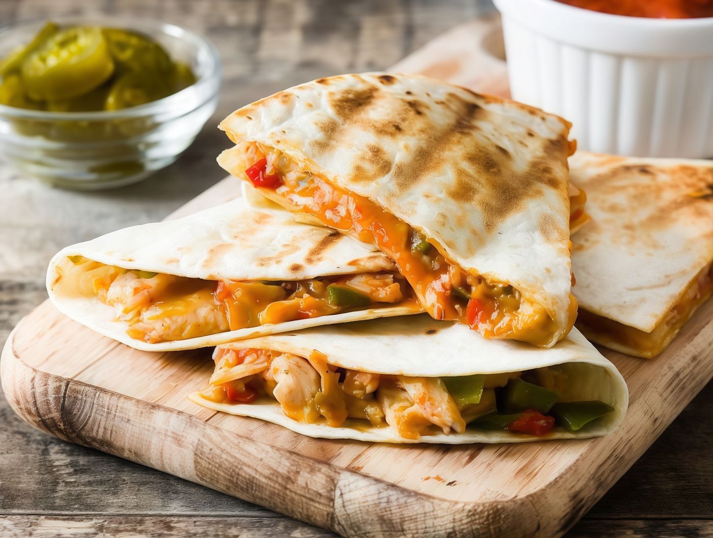 Chicken Cheese Quesadilla