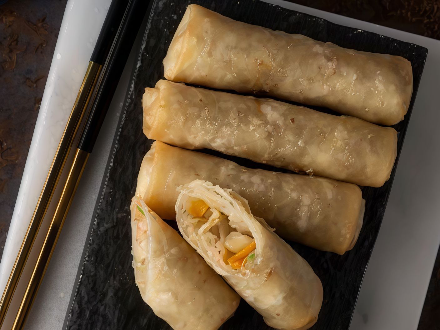 SHRIMP SPRING ROLLS